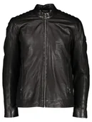 Kurtki męskie - Bugatti Skórzana kurtka w kolorze czarnym - miniaturka - grafika 1