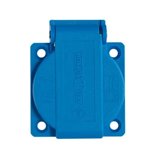 Elektro-Plast Gniazdo podtynkowe 2P+Z IP54 250 - Osprzęt siłowy - miniaturka - grafika 1