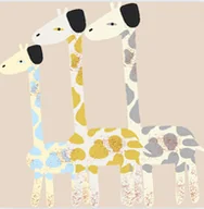 Obrazy i zdjęcia na płótnie - Żyrafy canvas - miniaturka - grafika 1