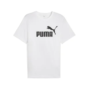 Męska koszulka Essentials z logo No. 1 PUMA White - Koszulki sportowe męskie - miniaturka - grafika 1
