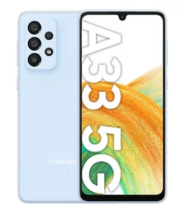 Samsung Galaxy A33 5G 6GB/128GB Dual Sim Niebieski SM-A336BLBGEUE - Telefony komórkowe - miniaturka - grafika 1