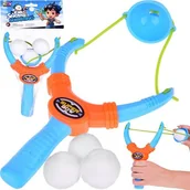 Zabawki i gry sportowe - Jokomisiada Proca dla dziecka miękkie kulki jak śnieżki 3 szt zabawka SP0806 - miniaturka - grafika 1