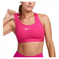 Bielizna sportowa damska - Biustonosz sportowy Nike Swoosh Medium Support DX6821 - miniaturka - grafika 1