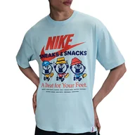 Koszulki męskie - Koszulka męska Nike Sportswear Max90 HJ0754-474 - niebieska - miniaturka - grafika 1