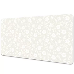 Mata ochronna na biurko Kwiecista tapeta 100x50 cm - Podkładki na biurko - miniaturka - grafika 1