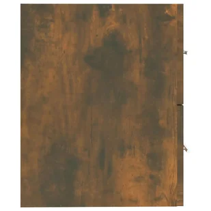 Lumarko Szafka pod umywalkę, przydymiony dąb, 60x38,5x48 cm - Szafki łazienkowe - miniaturka - grafika 5