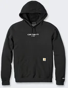 Bluzy męskie - Bluza Carhartt Force Lightweight Logo Black - miniaturka - grafika 1