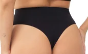 Majtki damskie - GATTA majtki modelujące Sensual Skin String Correct - z wysokim stanem, wyszczuplające, dyskretne, z antybakteryjnym klinem, podkreślające kształt p.. - miniaturka - grafika 1