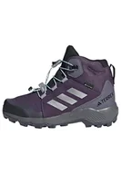 Buty dla chłopców - adidas Uniseks - dzieci Terrex Mid GORE-TEX Hiking Shoes Kids, aurora plum/silver met./semi flash aqua, 31 EU - miniaturka - grafika 1