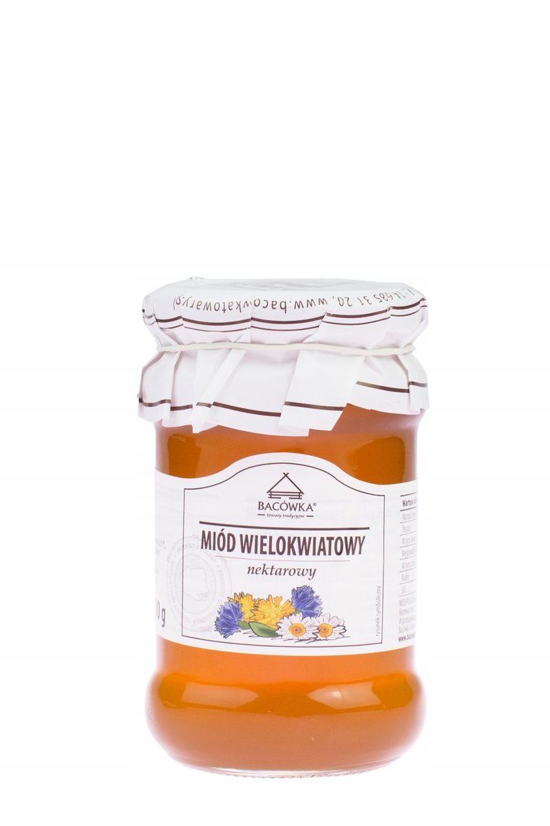 Miód wielokwiatowy nektarowy 400g Bacówka