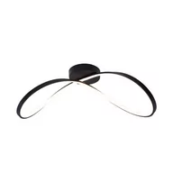 Lampy sufitowe - Erda lampa sufitowa 1xLED/45W czarna 19600C-BK - miniaturka - grafika 1