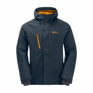 Męska kurtka hadshellowa Jack Wolfskin TROPOSPHERE INS JKT M midnight sky - XL - Kurtki męskie - miniaturka - grafika 1