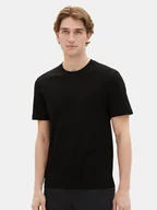 Koszulki męskie - Tom Tailor Komplet 2 t-shirtów 1037741 Czarny Regular Fit - miniaturka - grafika 1