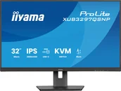 Monitory - iiyama ProLite XUB3297QSNP-B1 monitor komputerowy 81,3 cm (32") 2560 x 1440 px 4K Ultra HD LED Czarny - miniaturka - grafika 1