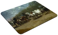 Podkładki pod mysz - Podkładka Targ koni Rosa Bonheur 60x40cm - miniaturka - grafika 1