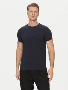Calvin Klein T-Shirt K10K112724 Granatowy Slim Fit - Koszulki męskie - miniaturka - grafika 1