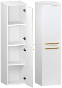 Słupek Łazienkowy ATHOS 35 2D P- Uchwyt Złoty - Szafki łazienkowe - miniaturka - grafika 1