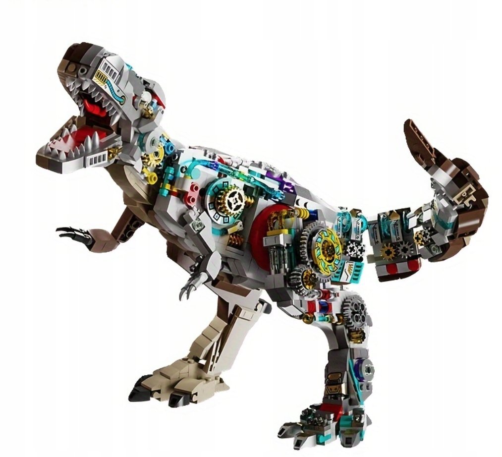 Zestaw klocków konstrukcyjnych do budowania Mechaniczny Dinozaur T-Rex