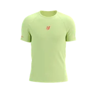 Koszulki sportowe męskie - COMPRESSPORT koszulka biegowa męska TRAIL RACING SS TSHIRT shadow lime - miniaturka - grafika 1