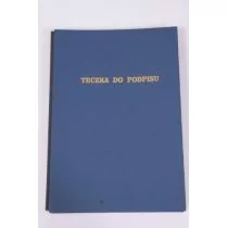 Delfin Książka podpis 19k granatowa KD1028 - Teczki i skoroszyty - miniaturka - grafika 1