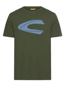 Koszulki męskie - Camel Active Koszulka w kolorze ciemnozielono-błękitnym - miniaturka - grafika 1