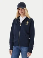 Bluzy damskie - Tommy Hilfiger Bluza WW0WW46126 Granatowy Regular Fit - miniaturka - grafika 1