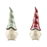 Ozdoby bożonarodzeniowe - Figurka ceramiczna Skrzat 24 cm mix - miniaturka - grafika 1