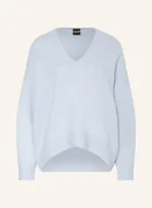 Swetry damskie - Boss Sweter Fondella blau - BOSS - miniaturka - grafika 1