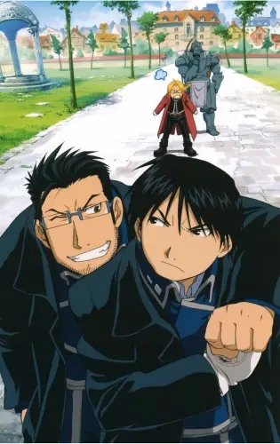 Plakat Fullmetal Alchemist fma_002 A1+ (custom)
