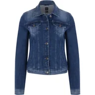 Kurtki damskie - Armani Exchange Kurtka jeansowa - miniaturka - grafika 1