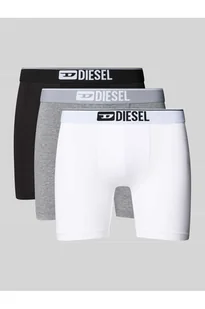Obcisłe bokserki z elastycznym paskiem z logo w zestawie 3 szt. - Diesel - Majtki damskie - miniaturka - grafika 1