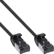 Patchcordy - InLine InLine® Patch cable slim, U/FTP, Cat.8.1, TPE halogen-free, black 10m - miniaturka - grafika 1