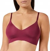 Biustonosze - Sloggi biustonosz braletka czerwony bordowy body adapt bralette rozmiar XS - miniaturka - grafika 1