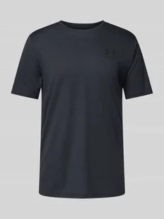 T-shirt z nadrukiem z logo - Koszulki męskie - miniaturka - grafika 1