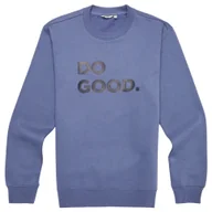 Bluzy sportowe męskie - Męska bluza Cotopaxi Do Good Crew Sweatshirt Rozmiar: XL / Kolor: niebieski/szary - miniaturka - grafika 1