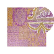 Dywany - Dywan Wełniany 200 X 200 Cm Wielokolorowy Avanos - miniaturka - grafika 1