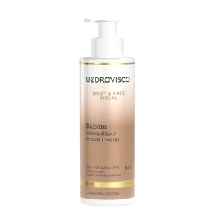 Uzdrovisco Body&Face Ritual, balsam samoopalający, do ciała i twarzy, 200 ml - Samoopalacze - miniaturka - grafika 1
