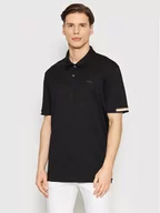 Koszulki męskie - Hugo Boss Polo Parlay 147 50467113 Czarny Regular Fit - miniaturka - grafika 1