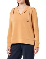 Bluzy damskie - s.Oliver Black Label damska bluza z kapturem żółta 44, żółty, 44 - miniaturka - grafika 1