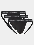 Majtki męskie - Calvin Klein Underwear Komplet 3 par slipów Jock Strap 000NB3363A Czarny - miniaturka - grafika 1