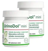 Suplementy i witaminy dla psów - UrinoDol Mini 2x60 tabletek - miniaturka - grafika 1