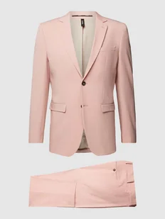 Marynarka o kroju slim fit zapinana na dwa guziki model ‘LIAM’ - Garnitury - miniaturka - grafika 1