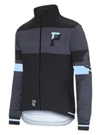 Koszulki sportowe męskie - Protective Koszulka kolarska ''P-Fergus" w kolorze czarno-szarym - miniaturka - grafika 1