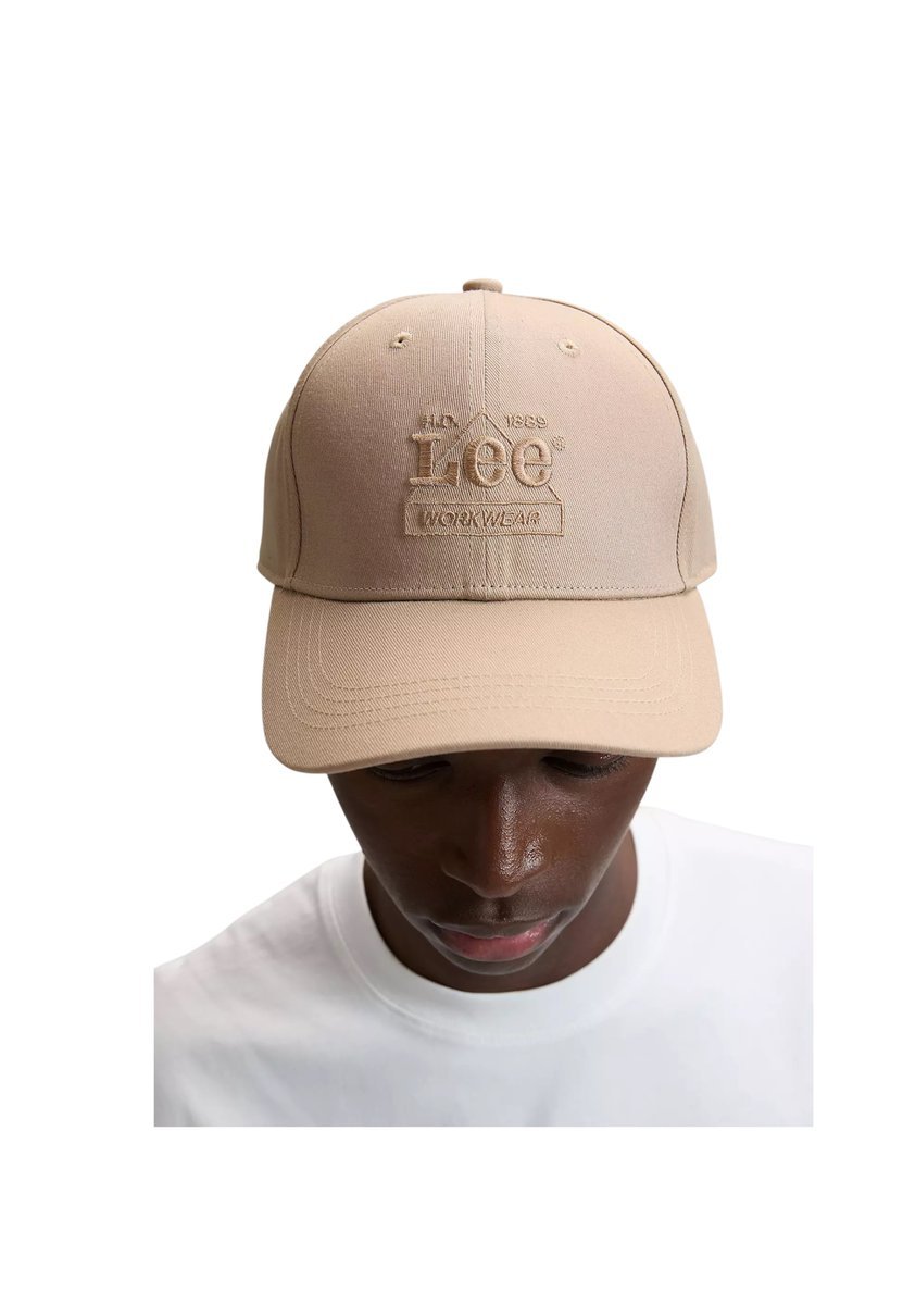 czapka con visiera damskie LEE jeansy con logo