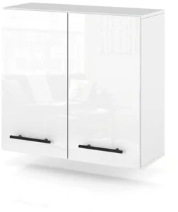 szafka kuchenna wisząca modułowa duża nowoczesna 80cm spremium biały połysk - Szafki kuchenne - miniaturka - grafika 1