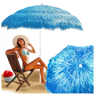 Parasol hawajski plażowy ogrodowy słomkowy - Parasole ogrodowe - miniaturka - grafika 1
