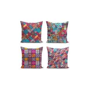 Zestaw 4 poszewek na poduszkę Minimalist Cushion Covers Fearie, 45x45 cm - Poszewki na poduszki - miniaturka - grafika 1