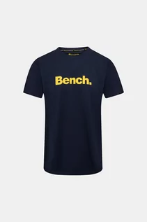 Koszulki męskie - BENCH T-shirt - Granatowy - Mężczyzna - XL (XL) - grafika 1