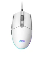 Myszki - Mars Gaming MMG USB Typu-A Optyczny 3200 DPI MMGW - miniaturka - grafika 1