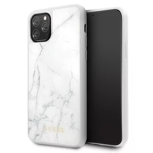 Guess GUHCN58HYMAWH iPhone 11 Pro biały GUE000452 - Etui i futerały do telefonów - miniaturka - grafika 2